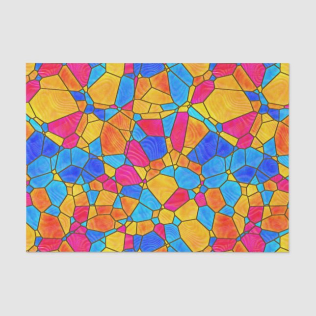 Stained Glass 2 Tissue Paper (Front)