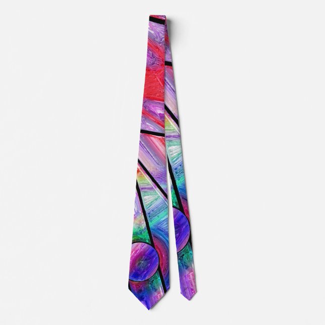 Stained Glass 3 Tie (Front)