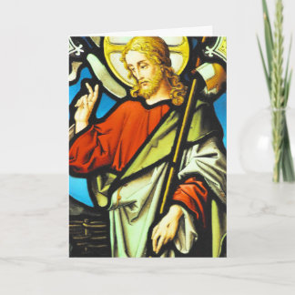 Stained Glass #5 Holiday Card