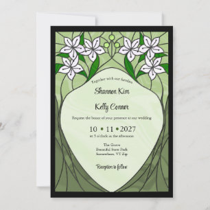 Stained Glass 5x7 Invitation