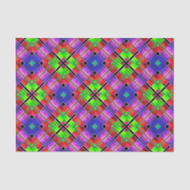 Stained Glass 8 Tissue Paper (Front)