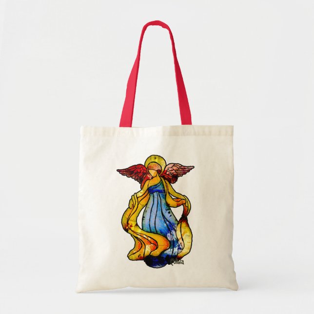 Stained Glass Angel Bag (Front)