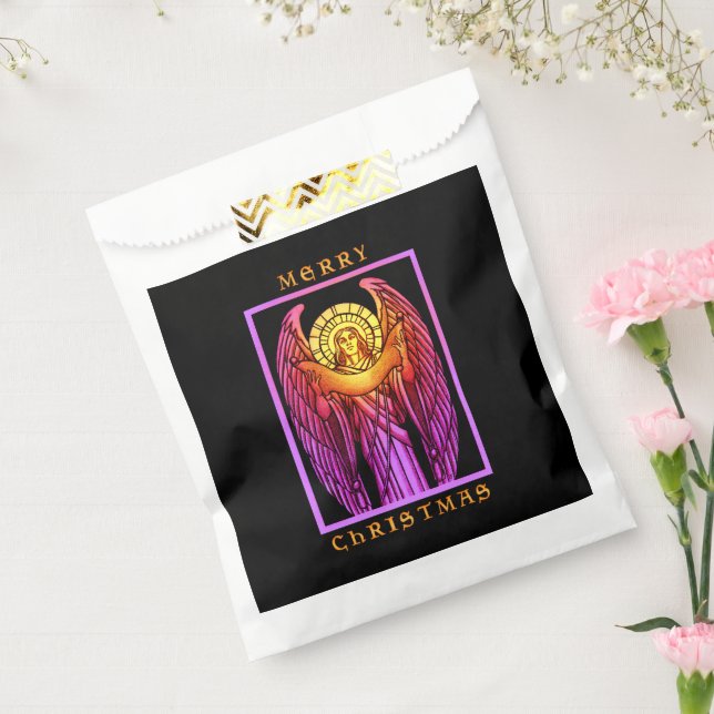 Stained Glass Angel Favour Bags (Sealed)