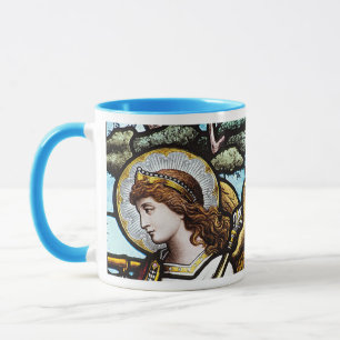 Stained Glass Angel Mug