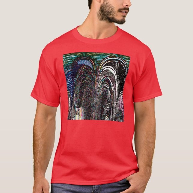Stained Glass Arches T-Shirt (Front)
