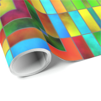 Stained Glass Art 3 Wrapping Paper