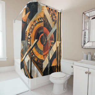 Stained Glass Art Shower Curtain