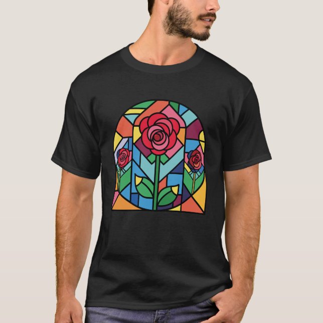 Stained Glass Art T-Shirt (Front)