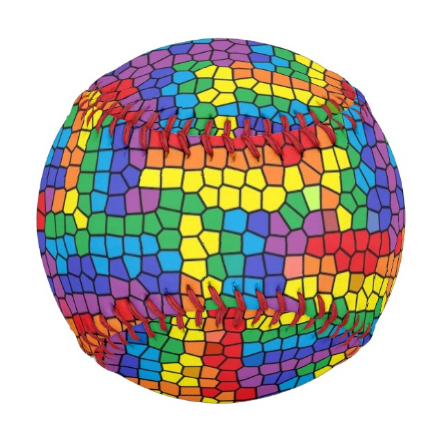 Stained Glass Baseball (Front)