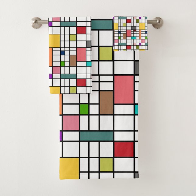 Stained Glass  Bath Towel Set (Insitu)