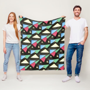 Stained Glass Big Pattern Christmas Blanket