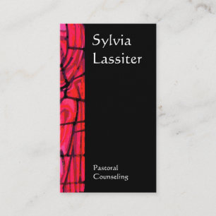 Stained Glass Business Card