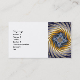 Stained Glass Business Card