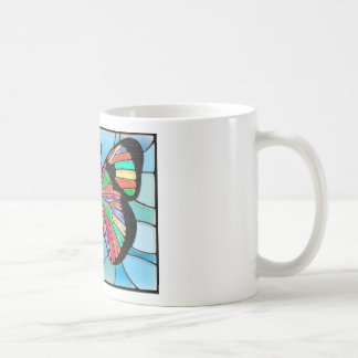 Stained-glass Butterly Mug