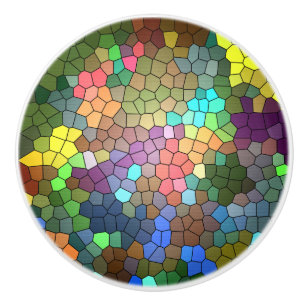 Stained Glass by Shirley Taylor Ceramic Knob