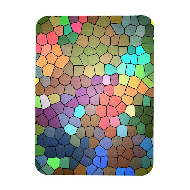 Stained Glass by Shirley Taylor Magnet (Vertical)
