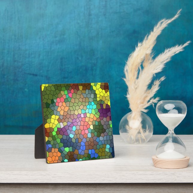 Stained Glass by Shirley Taylor Plaque (Insitu)