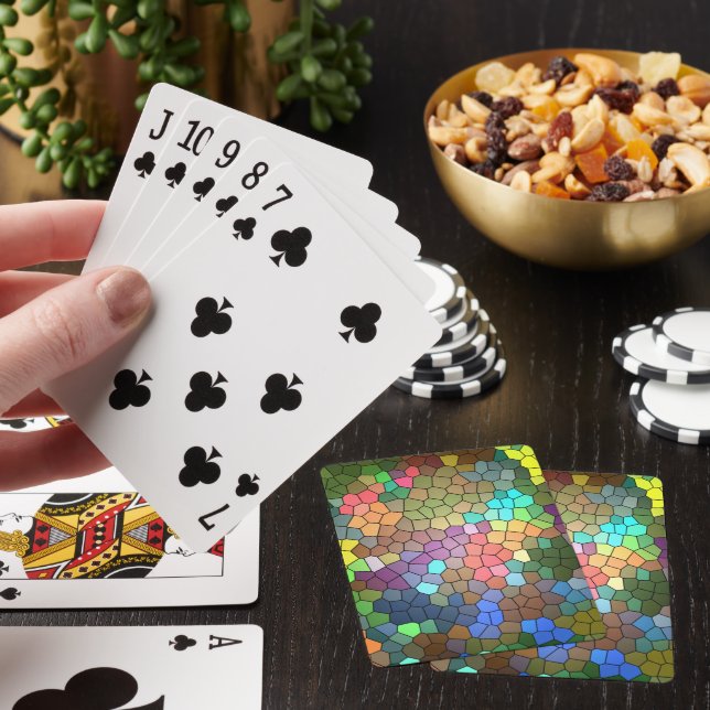 Stained Glass by Shirley Taylor Playing Cards (In Situ)