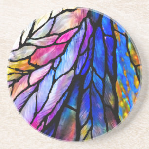 Stained Glass by Tiffany Coaster