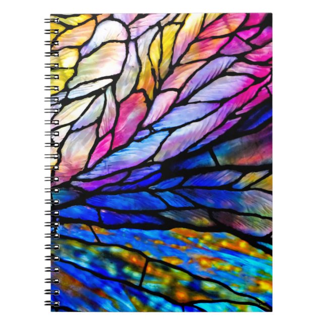 Stained Glass by Tiffany Notebook (Front)