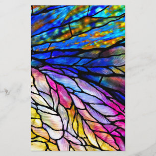 Stained Glass by Tiffany Stationery