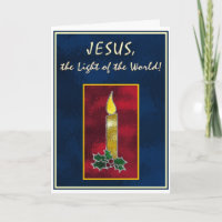 Stained glass candle