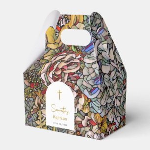 Stained Glass Christening Baptism Favour Favour Box