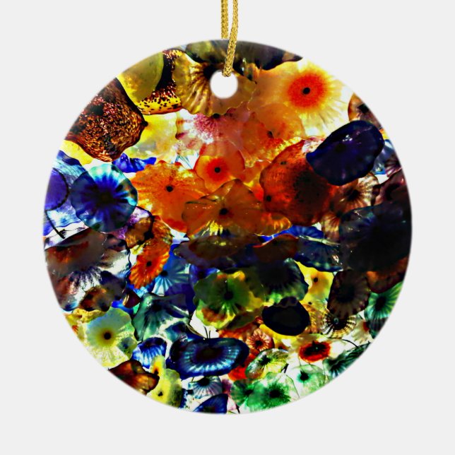 Stained Glass Christmas Ornament (Front)