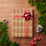 Stained Glass Christmas Trees Xmas Cookie Swap Wrapping Paper<br><div class="desc">Gift wrap features an original marker illustration of a classic tree shaped Christmas cookie!

This design is also available on other products. Don't see what you're looking for? Need help with customisation? Contact Rebecca to have something designed just for you.</div>