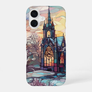 Stained Glass Church iPhone 16 Case