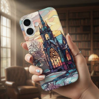 Stained Glass Church iPhone 16 Case