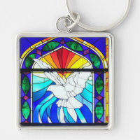 Stained Glass Confirmation Holy Spirit Dove