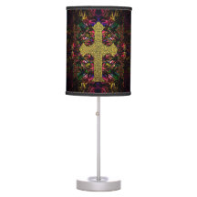 Stained Glass Cross Art