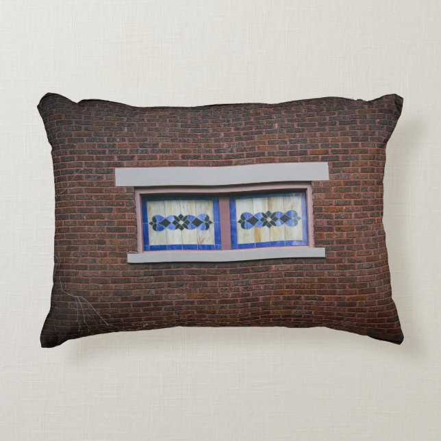 Stained Glass Decorative Cushion (Front)