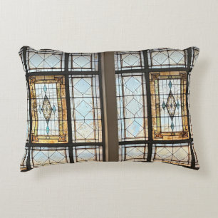 Stained Glass Decorative Cushion