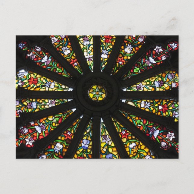 Stained Glass detail Postcard (Front)
