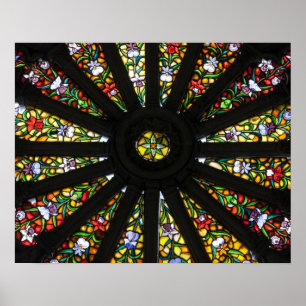 Stained Glass detail Poster