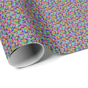 Stained Glass Effect Wrapping Paper