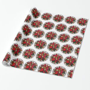 Stained Glass Elegance Wrapping Paper
