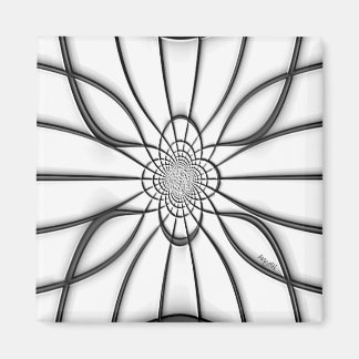 Stained Glass Embossed Elegance magnet