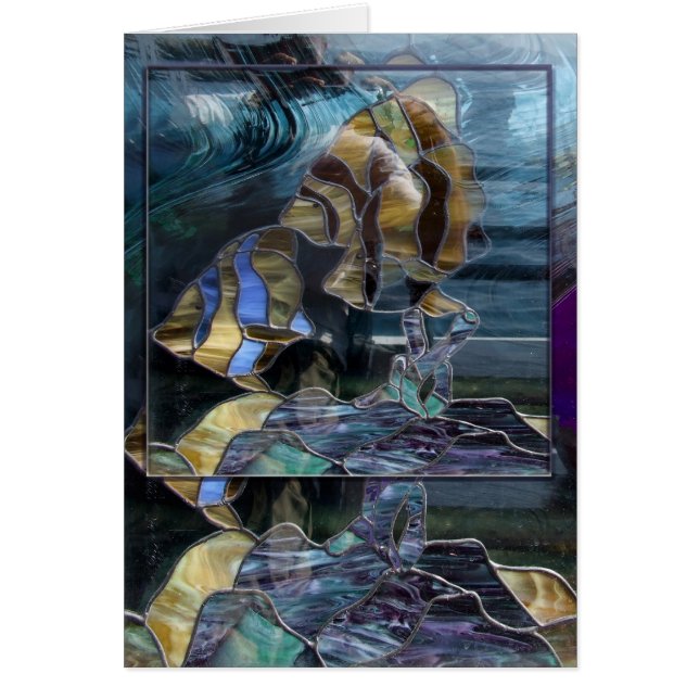 Stained Glass Fish - Awesome Zazzler (Front)