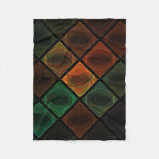 Stained Glass Fleece Blanket