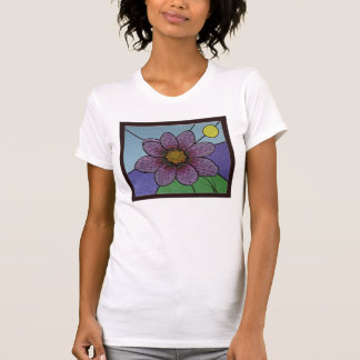 Stained Glass Flower T-shirt