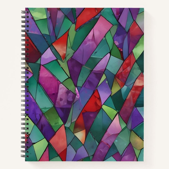 Stained Glass Fragments Notebook (Front)