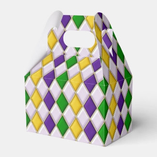 Stained Glass Harlequin Favour Box