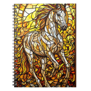 Stained Glass Horse Journal For Horse Lovers Gift