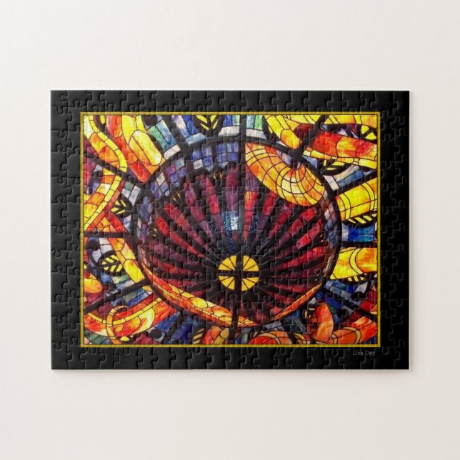 'Stained Glass' Jigsaw Puzzle (Horizontal)