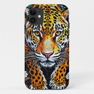 Stained glass leopard Case-Mate iPhone case