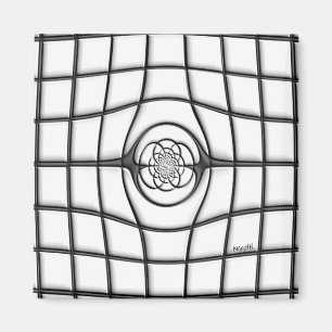 Stained Glass (light)   © Angel Honey, 2009 Magnet