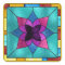 Stained Glass Look Flower